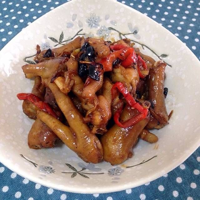  下饭的鸡爪菜谱，豆豉蚝油鸡爪，简单美味的家常菜