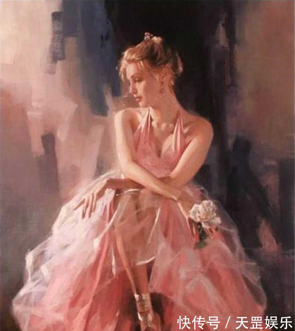 历史人物!明艳的色彩中迸发出唯美惊艳的女性魅力——擅画女人的约翰逊