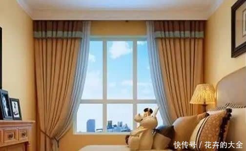 轨道杆|头一次见人装窗帘不用窗帘杆，这样设计，好看又好用