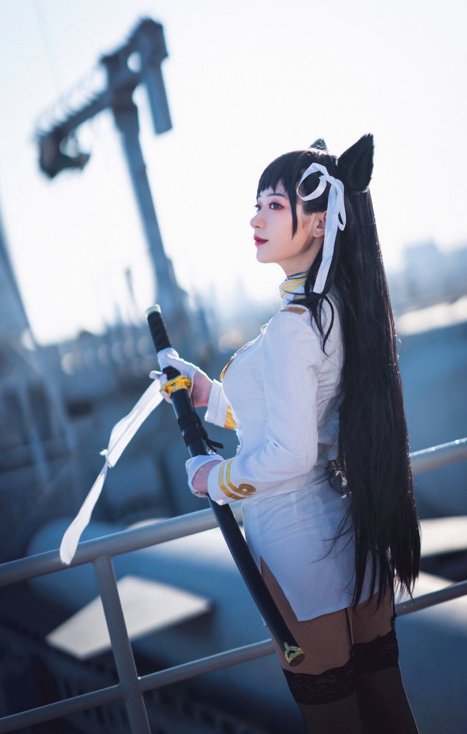 cospl《碧蓝航线》爱宕cosplay