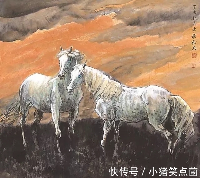 人观|他笔下的骏马,作品不落俗套,让人观之如闻其声