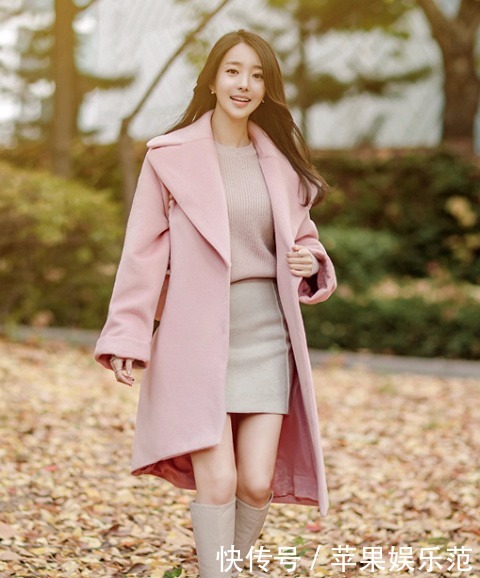 无可救药|秋冬穿大衣+裙子,美得无可救药!