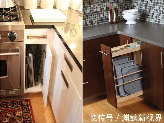 水槽|厨房小东西多,打再多的橱柜,远不如在这3个地方预留10公分实用