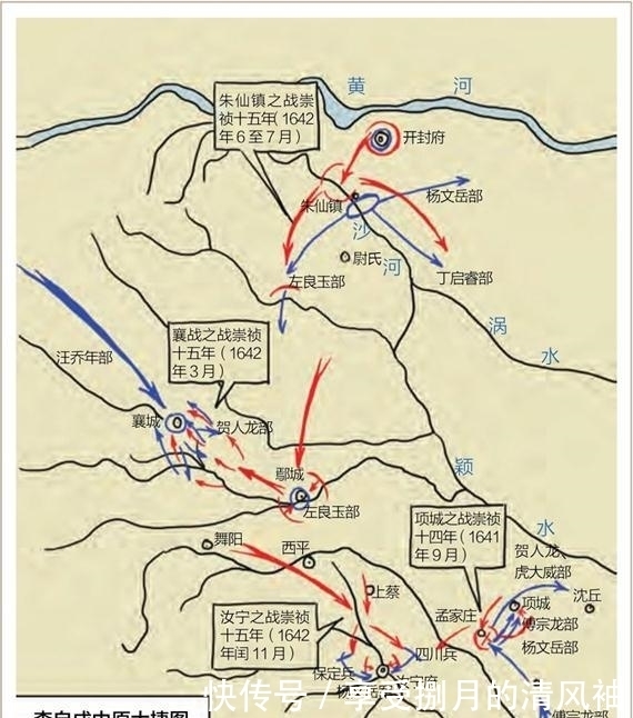 开封城|李自成因为这个城市失去了一只眼,大明却陨落了一个名将