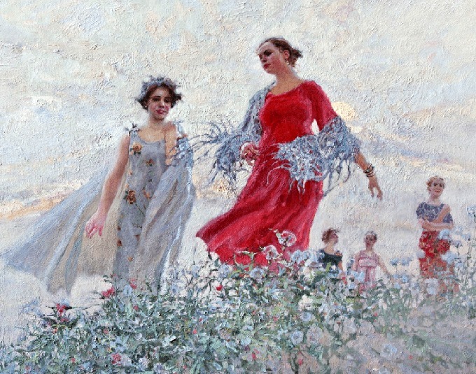 时代感|独具时代感的油画,他是列宾美院的荣光!