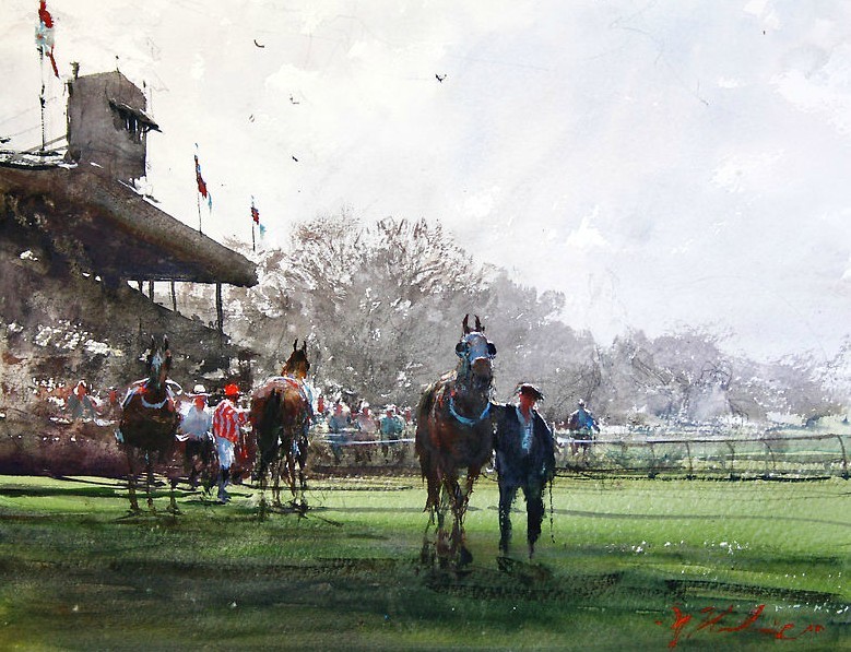 艺术家@雾里看花,澳大利亚水彩艺术家科维奇的作品,很是美!