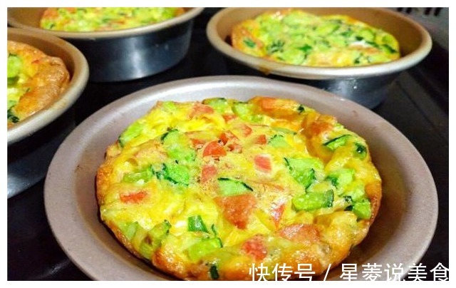 早餐顾不上吃吗这道懒人早餐饼很简单,有菜有鸡蛋,10分钟出