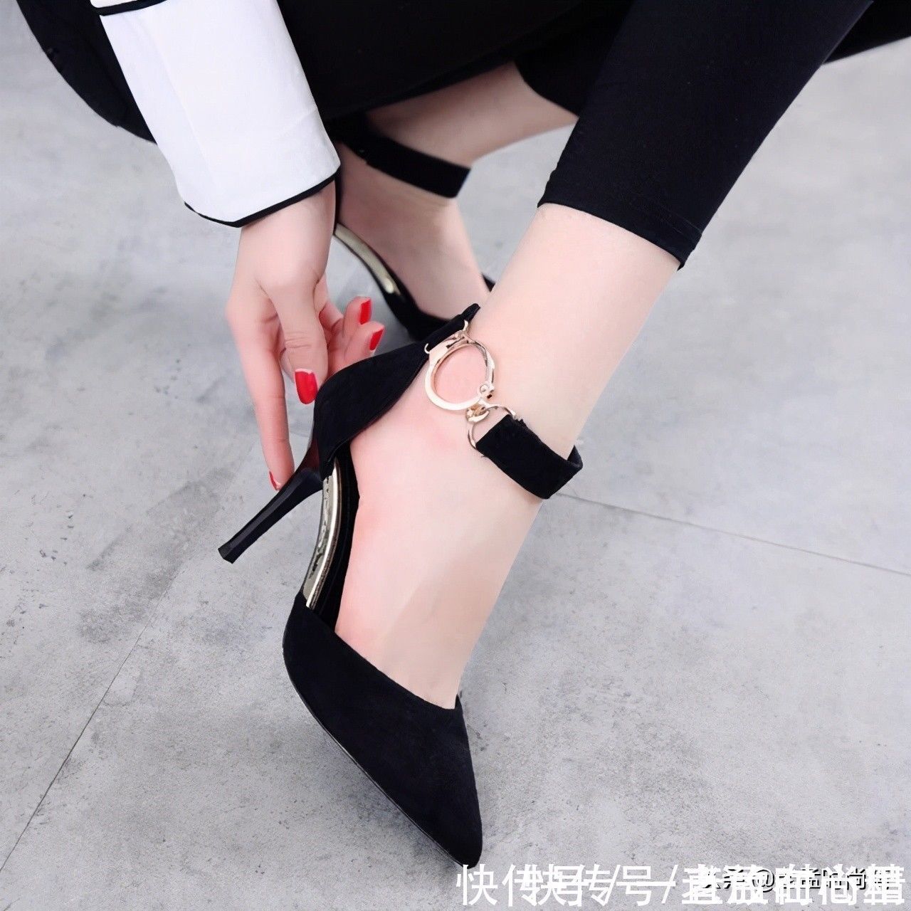 九分裤 九分裤搭尖头鞋,上脚腿细到让人尖叫,穿出轻熟女人味