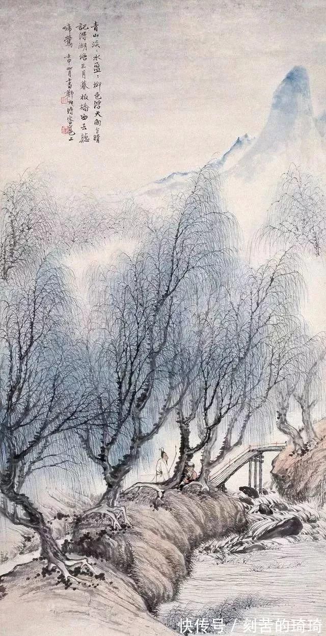 郑午昌@民国竟然有这样一位山水画大家,极为罕见,太美了!