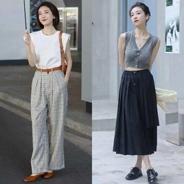 基础款 建议三四十岁的女人，早秋多穿“基础款”，干净利落又时髦