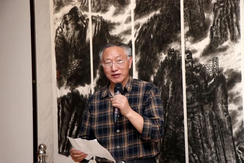 浓淡虚实，气象万千！王忠才、詹志峰山水画展开幕