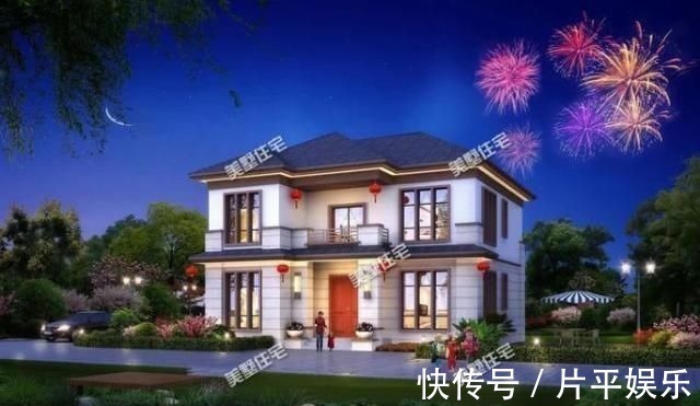 简欧别墅|8栋经典二层简欧别墅,第一套在农村最吃香,图纸收藏不后悔