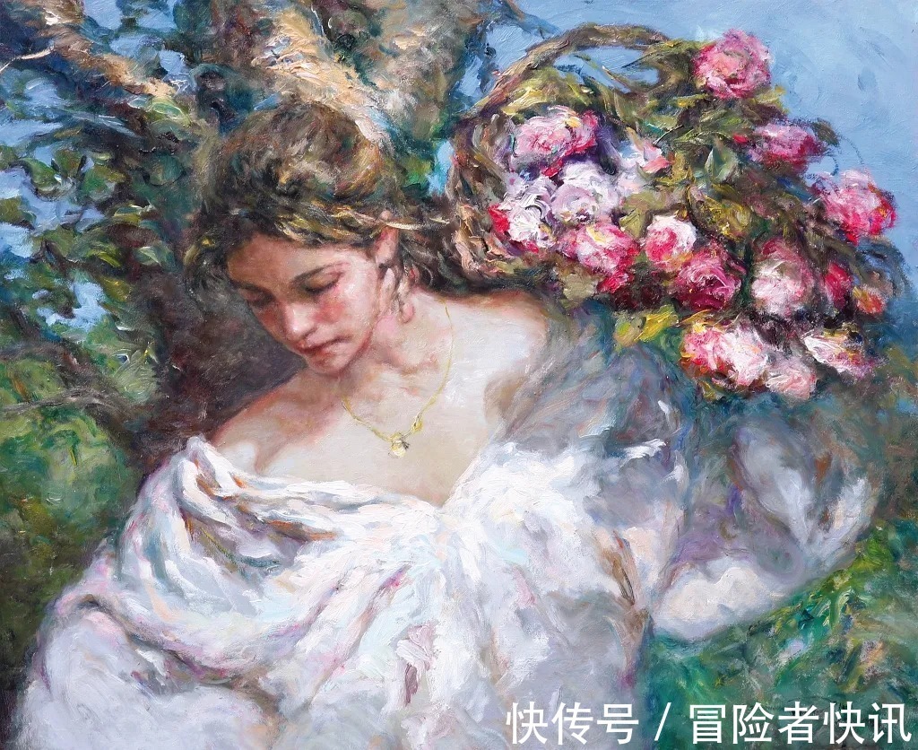 罗约@独特的艺术天赋,对色彩和纹理的戏剧性使用!