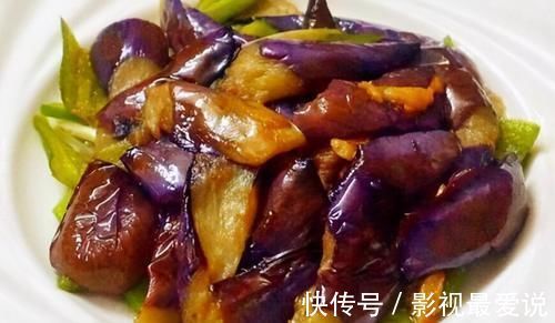 精盐|炒茄子时，直接加油炒就错了！教你一招，茄子不吸油还不发黑