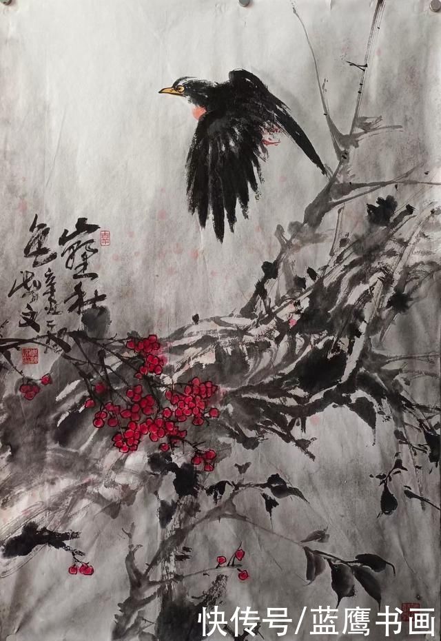 李海文|李海文花鸟作品欣赏