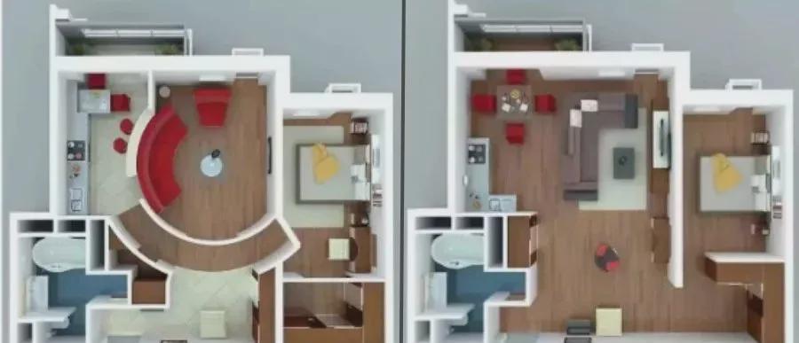 墙体|别再抱怨家太小,学好小户型扩容术,你的家也能越住越大!