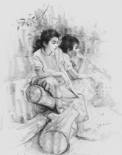 艺术家!伊朗艺术家莫提.Katouzian 素描作品欣赏