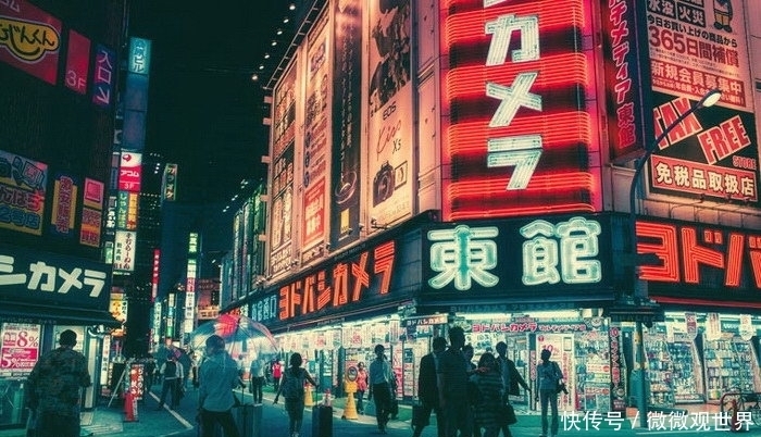 夜色|夜色下的日本东京 就是一个不夜城