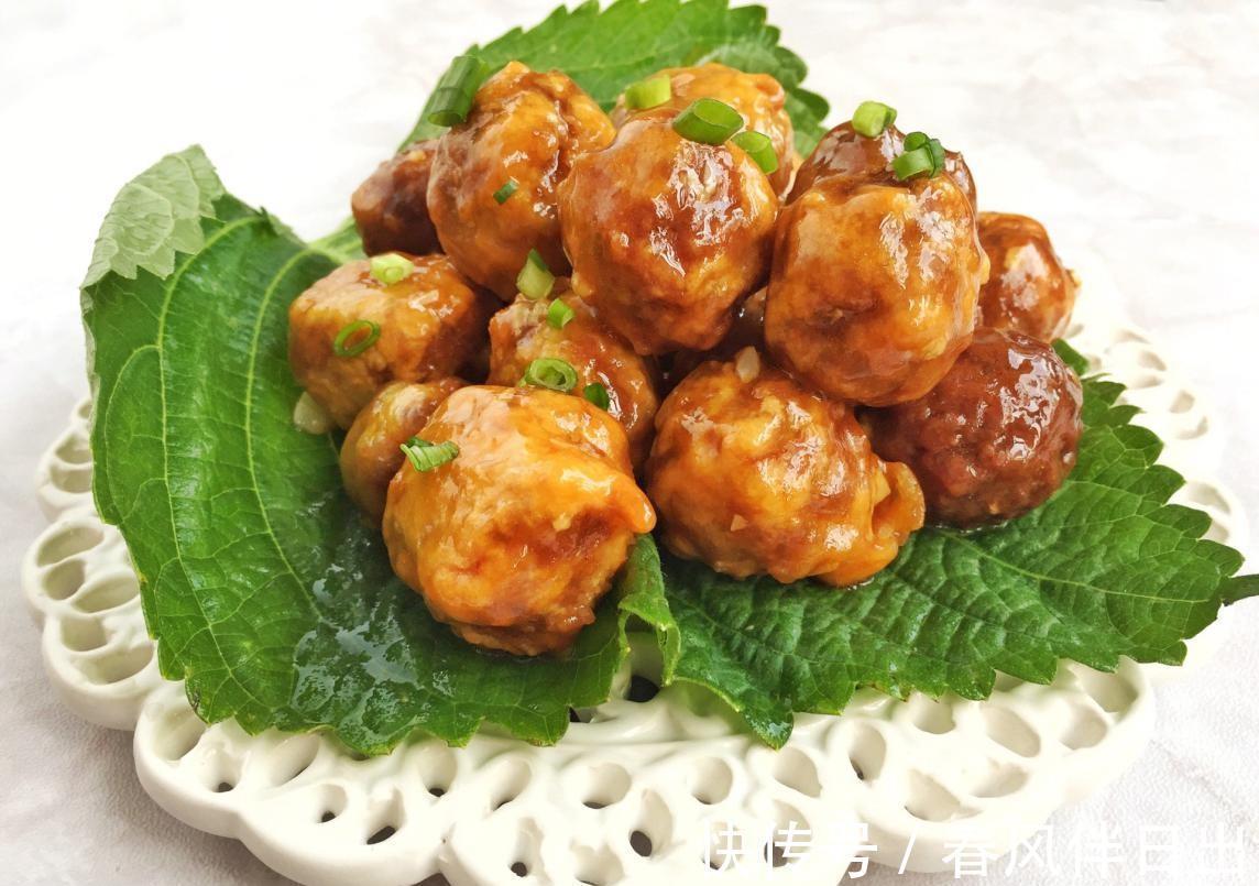 肉丸|鲜香四溢的糖醋丸子,美味可口,制作简单
