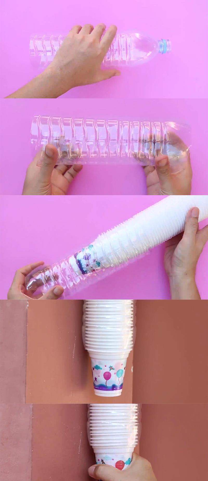 塑料瓶丢进花盆里,一整年都不用浇水了养花超棒,几乎没人晓得