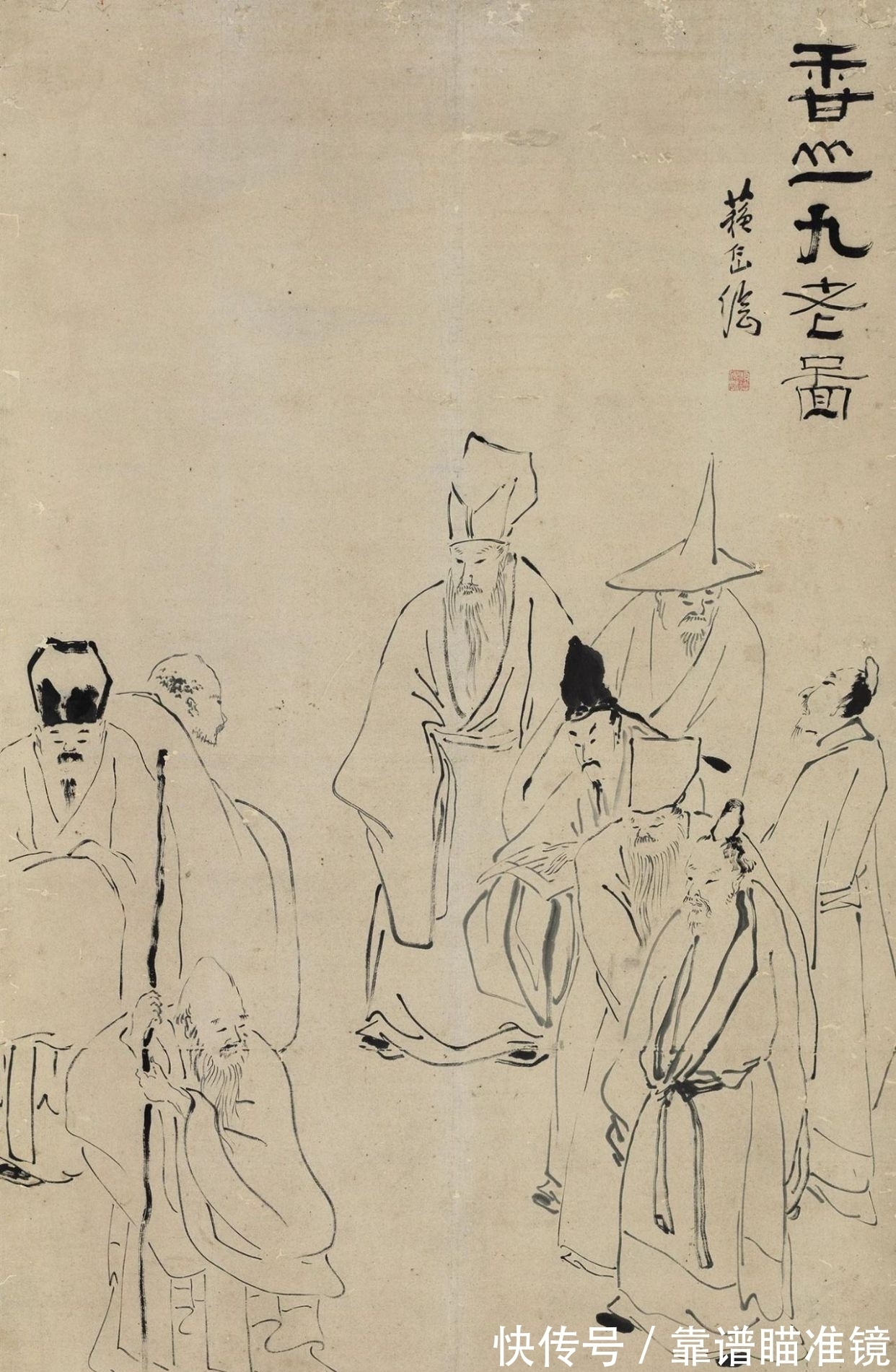 中国传统文化|「津门网」技术的发展让写实人物画没落了,但写意人物画依旧受宠