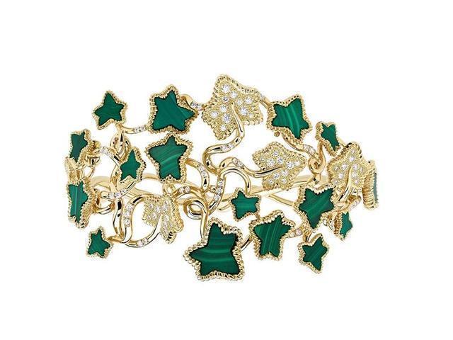 今年珠宝设计也“降级”珠宝加入布艺耍个性,辣妈也走前卫风