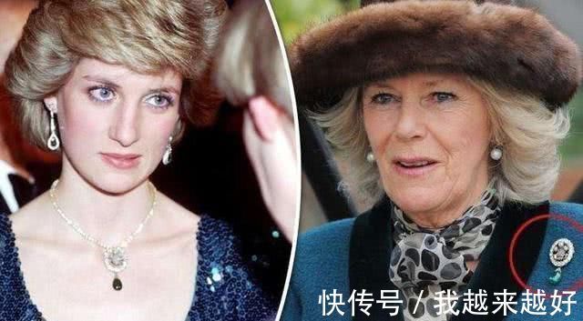 珠宝 戴安娜生前的经典项链,被卡米拉改成胸针,却戴一次被人骂一次