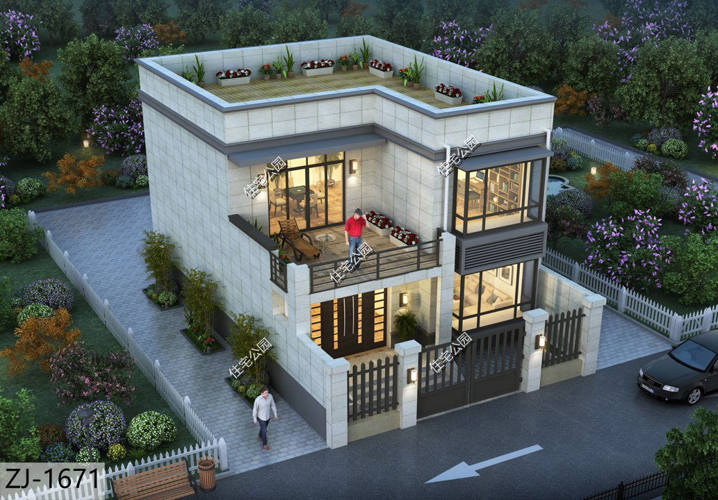 戶型|農(nóng)村建房想省錢?看看這10套平屋頂戶型,20來萬就能建好