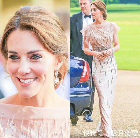王妃|凯特王妃闪光时刻英国王室最优雅的女人,穿上高定礼服仙气飘飘