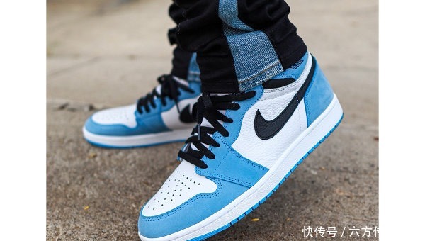 鞋款|北卡蓝 “University Blue”配色鞋款上脚图来袭