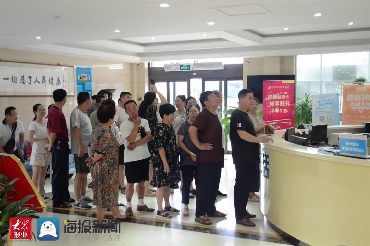 新闻记者|平度市总工会组织一线职工进行健康体检