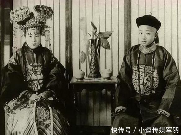 夫妻|清朝无美女？5张晚清夫妻合影直接打脸，最后让人心动