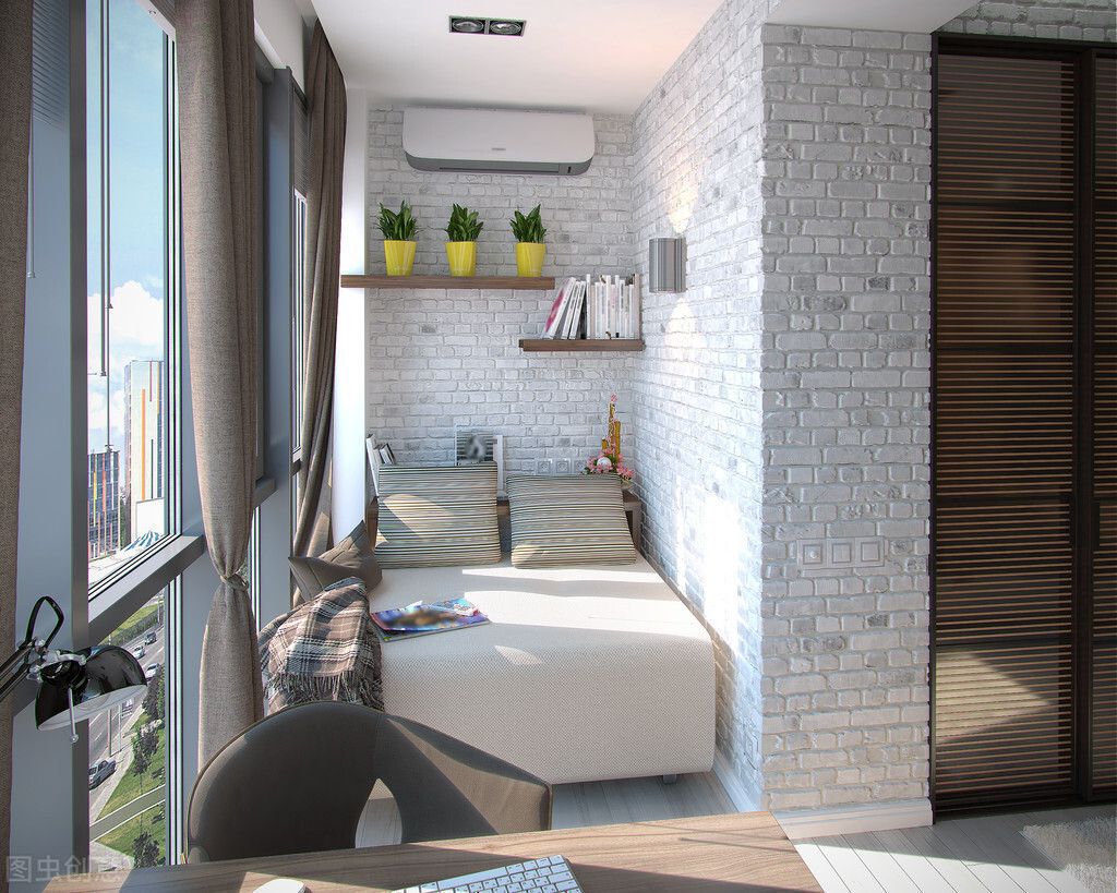 梳妆台|封阳台已经过时了,这16款阳台设计超好看,漂亮还实用