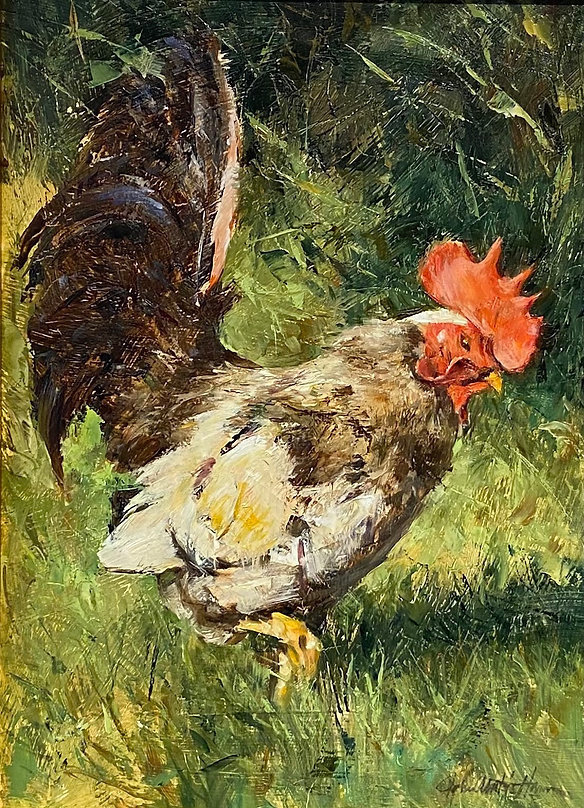 乡村@风景·乡村小景:美国油画家 约翰·奥斯汀·汉娜 的作品欣赏