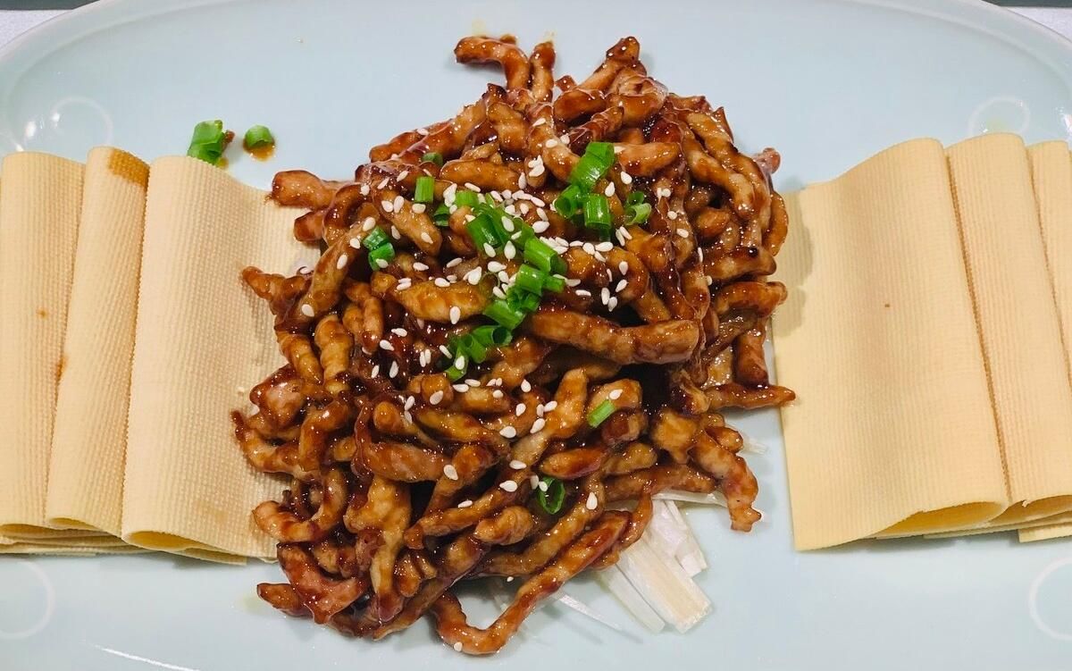 京酱肉丝，咸甜入味超美味的家常菜，学会自己在家做，不比饭店差