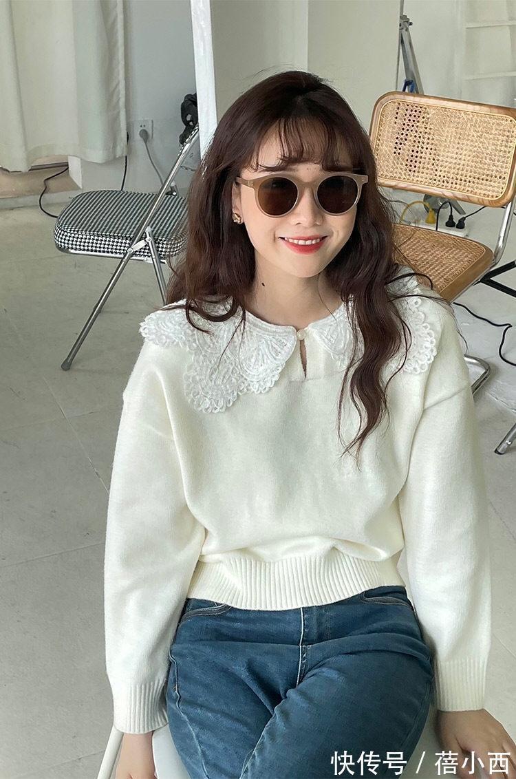 马甲|初秋的简约大气穿搭原来这么简单!超全毛衣搭配,让你秒变美少女