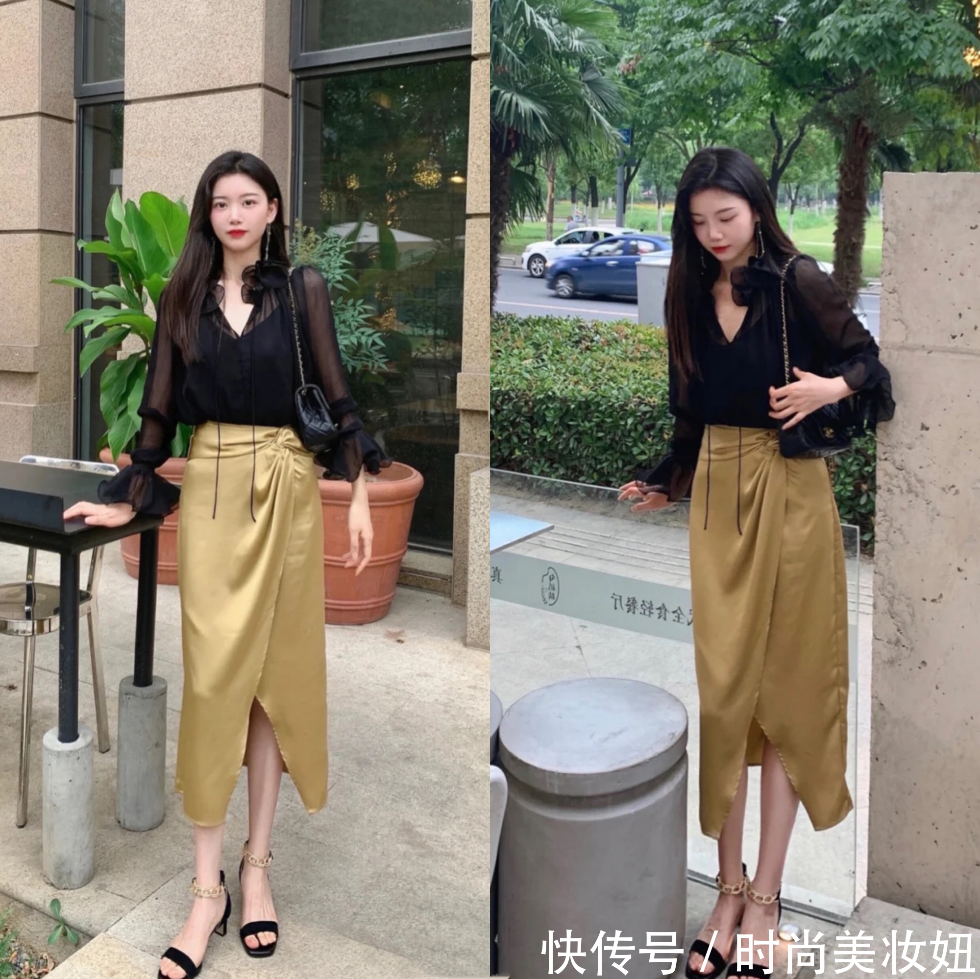 高级感|这才是中年女性该有的裙装搭配,越简约越高级,美到骨子里