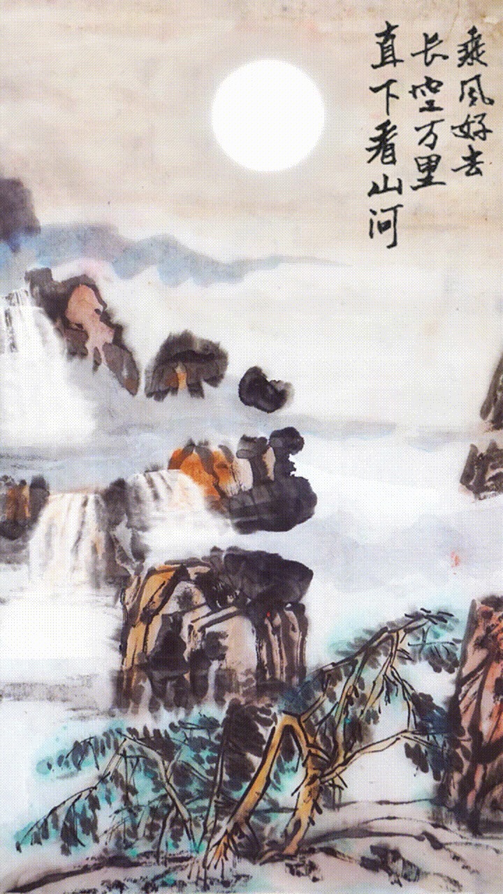 明月#5377首唐诗写尽300年间的月色,70首新唐诗,把当今的月色写神了