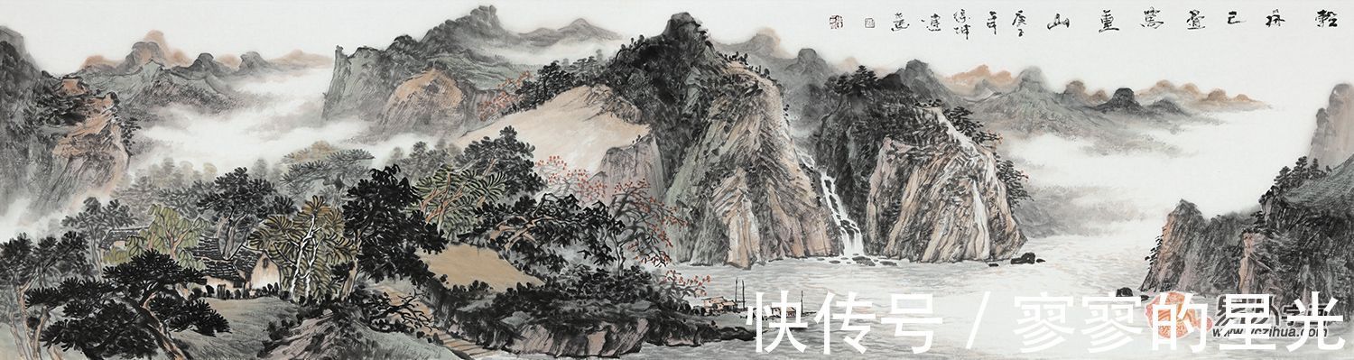 徐坤$画家徐坤连 笔墨精妙 将胸中之意挥洒画作之中