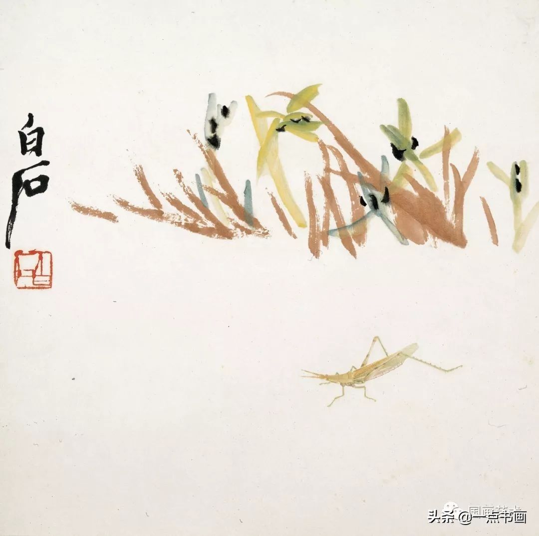 白石老人|赋梅兰竹菊松以新意——齐白石笔下的梅兰竹菊松