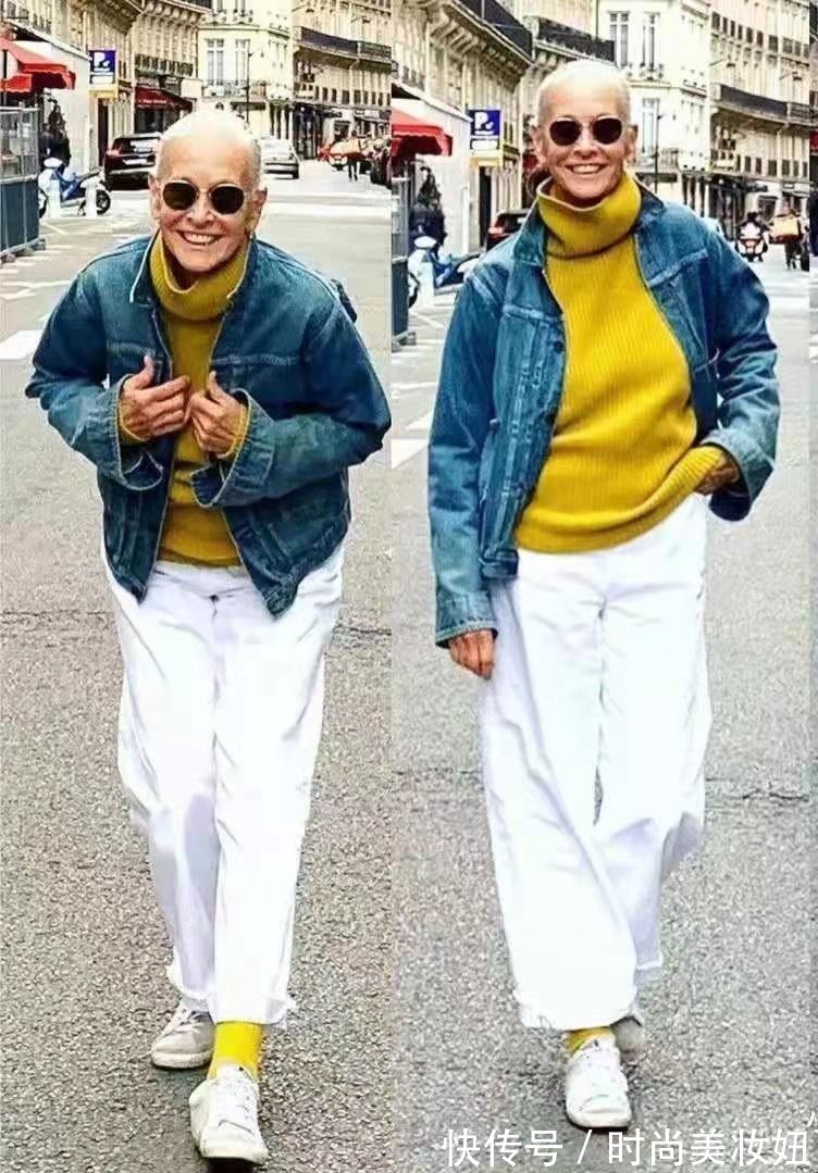 减龄|有品味的女人与年龄无关,会穿搭气质翻倍,71岁也能时髦洋气