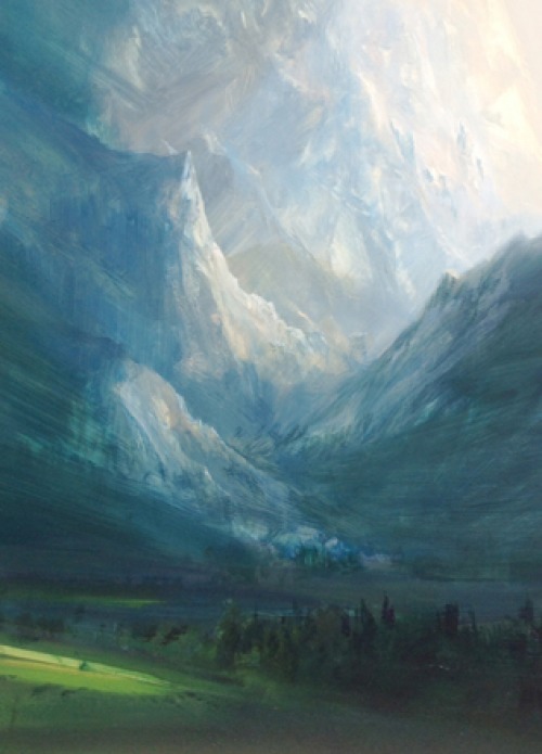 詹姆斯·诺顿&美风美景,大地的胸怀!英国画家詹姆斯·诺顿的油画