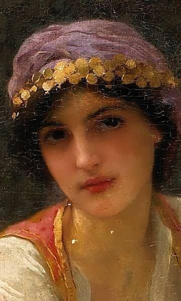 查尔斯#法国画家查尔斯 油画中宛如仙子般的女神,好迷人!