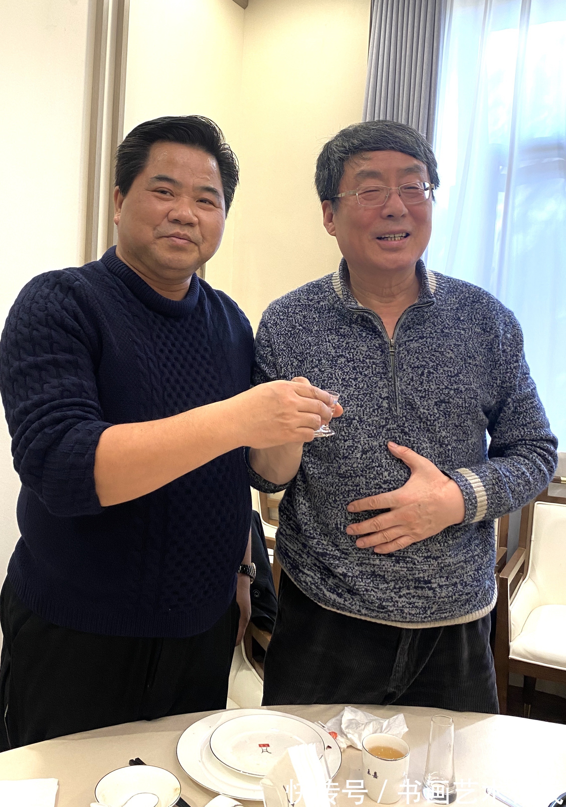 墨画&著名国画大师朱祖国与众多知名好友合影你肯定没见过!