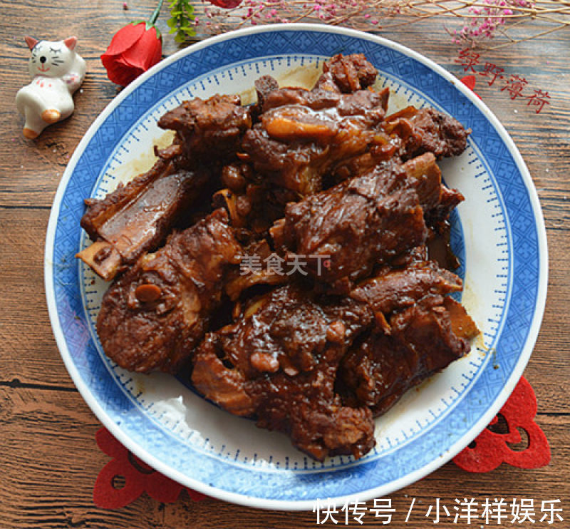 大排骨|最新酱烧大排骨，简单粗暴，好吃到爆，连不爱吃肉的女儿也爱吃呵