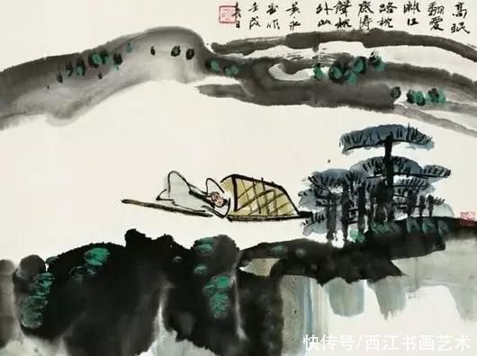 管你正不正宗，我就喜欢浓墨重彩：黄永玉的山水画