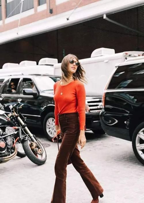 不论搭裙子还是穿裤子，一定要牢记“上下法则”，时髦不是问题