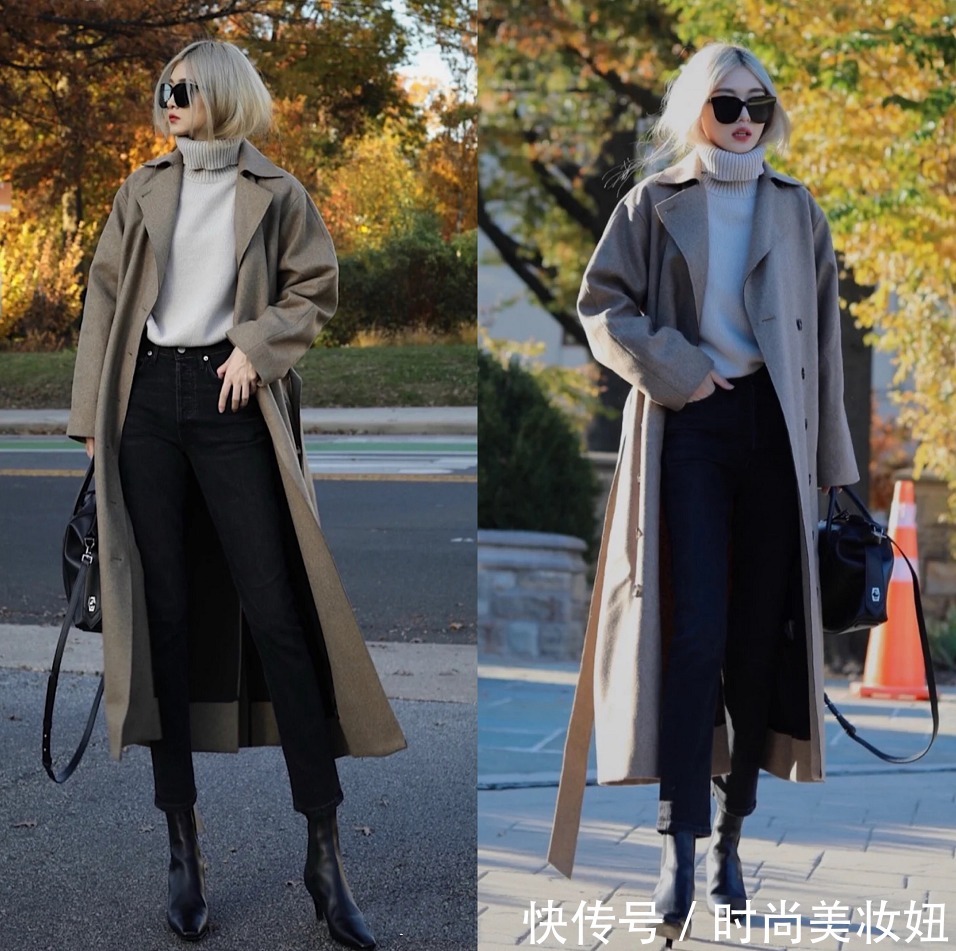 冬天|“9分裤+短靴”才是冬天正确打开方式,显高显瘦,还提升气质