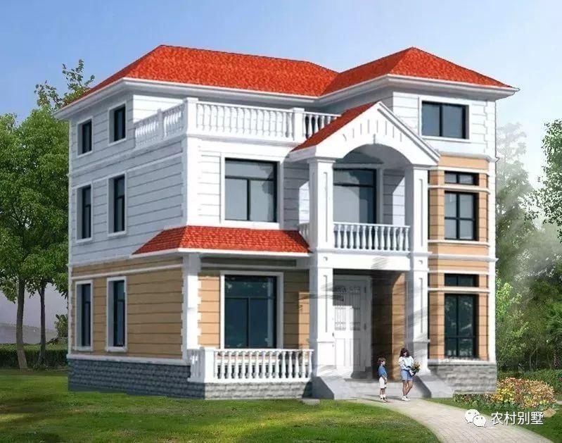户型|9栋实用又漂亮三层农村别墅,你觉得哪栋更美