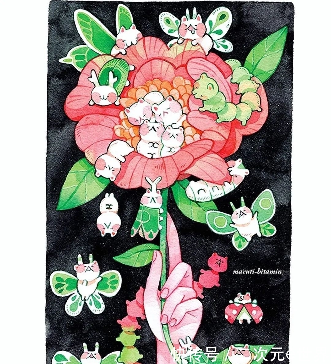 bitamin!每日插画 8年,从画渣到大神,不努力你永远不知道自己有多优秀